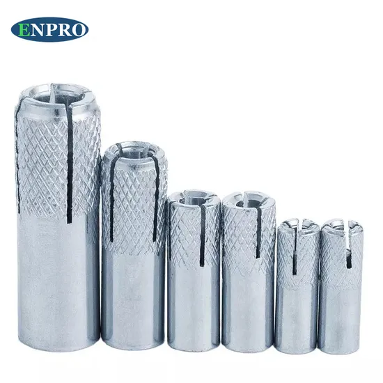 DIN ANSI Standard Carbon Steel Drop in Anchor
